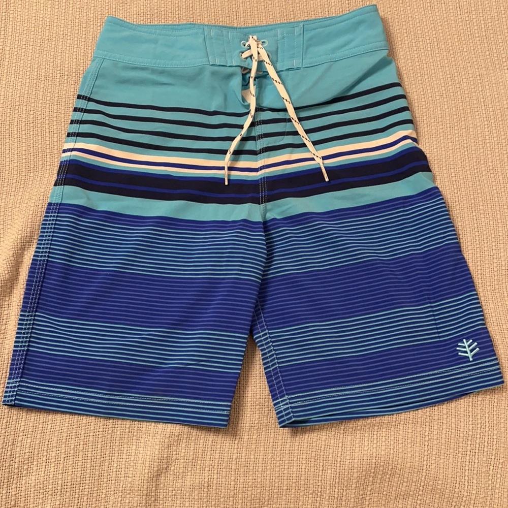 Youth Boys Coolibar UPF50* Swim Trunks Small